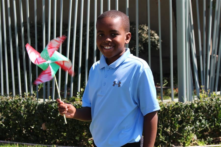 Pinwheels for Peace Echo Horizon School